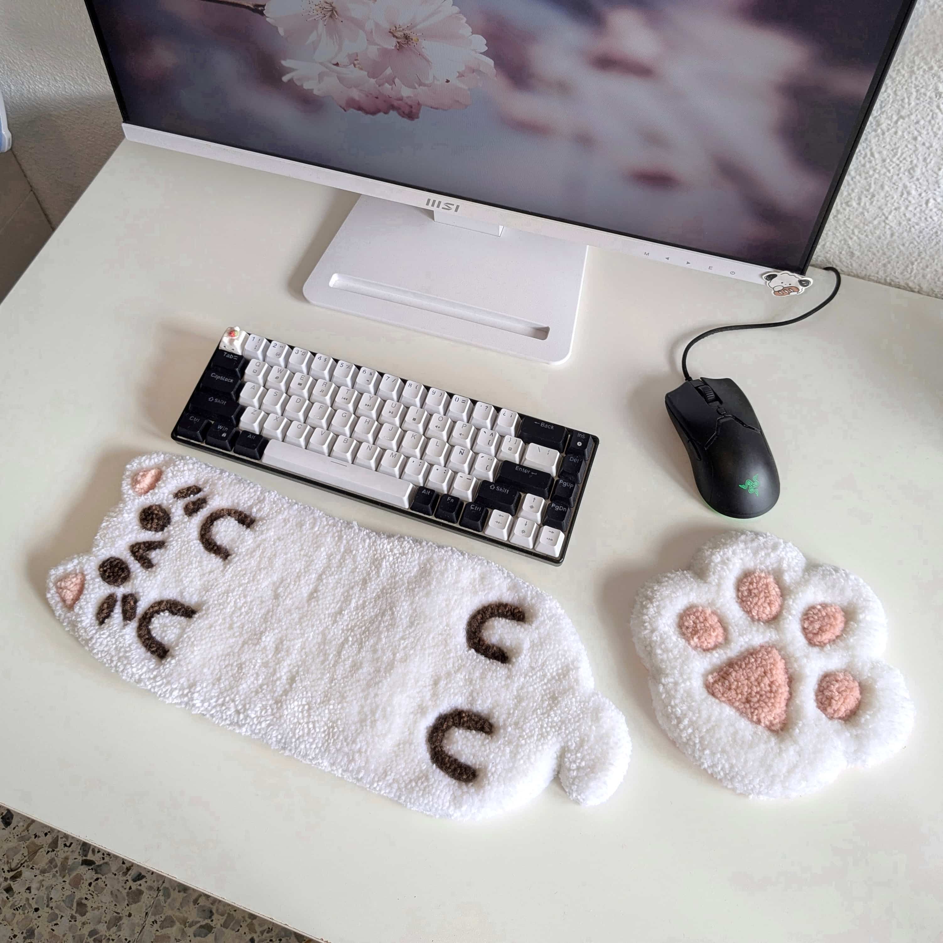 Alfombra Gatito teclado